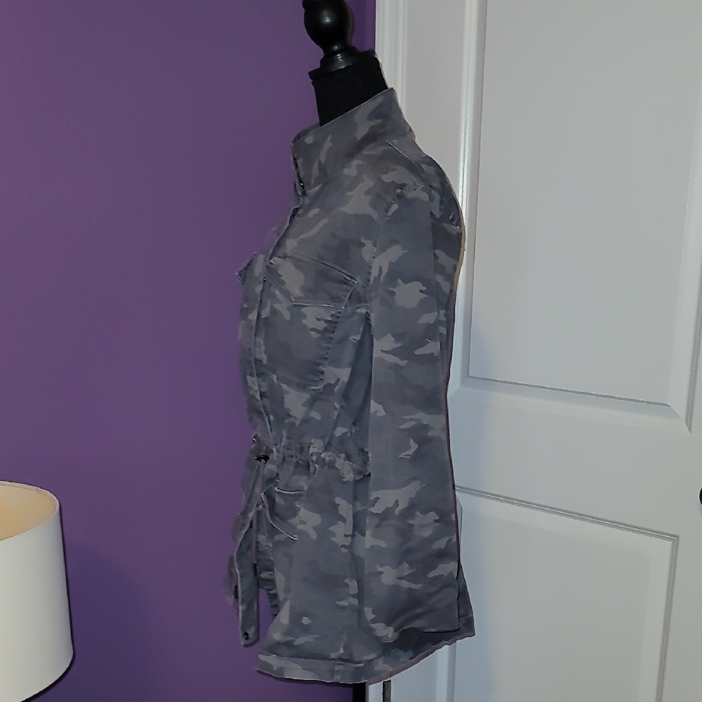 Lane Bryant Light Green Camo Utility Jacket Sz: 18/20 - Picture 4 of 7